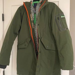 Scotch and Soda green jacket